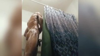 Dominatordick's soapy shower preview
