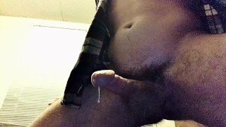 Cum Pouring Out of Teen Cock