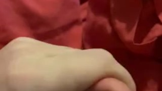 Look at how much pre-cum 
