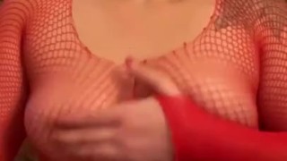 Smoking And Teasing You With My Tits 