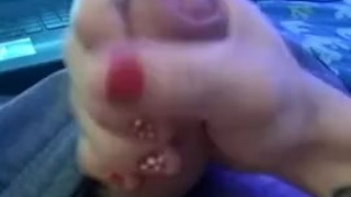 Femboy's Short but Sweet Orgasm