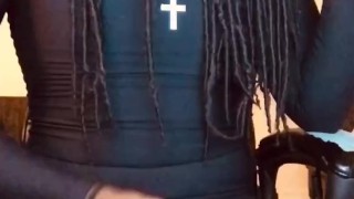 Massive Cumshot from big dick teen