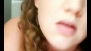 Redhead Milf Gives Herself A Quick Orgasm 
