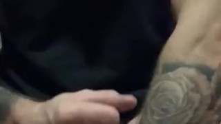 Mate wanking outside again