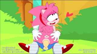 Amy Rose Fucks Sonic - Sonic Hentai