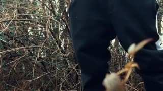 Fucking Fleshlight in the Outdoor Wilderness