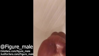 twink with BBC taking a shower