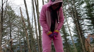 Furry Play: Nerdy Kitten In HER NaTurAL EnvirOnMent