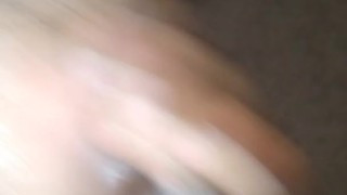 Lots of cum after jerking my big dick