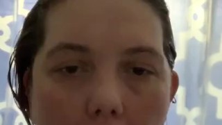 Lip service in the shower