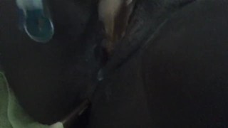 Toying my ass makes me cream