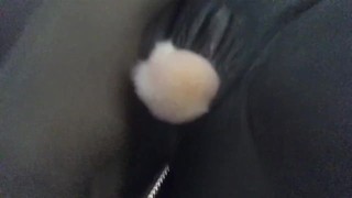 Toying my ass makes me cream