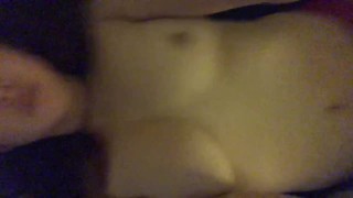 Megan hottie teasing her fans from bed 