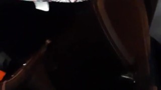 perfect pussy pissing on side of road