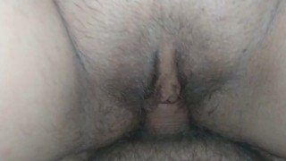 Huge unprotected creampie inside fertile womb. Now she pregnant.