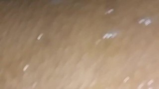 Washing my fat pussy