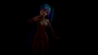 4k Miku Micro bikini FireWorks