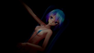 MMD Miku Micro bikini FireWorks R18+ 4k