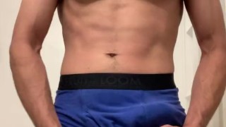 Long sexy banana bulge