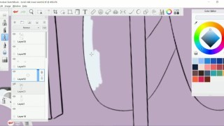 Toriel Big Titty Milk Mama --- 2 in 1 Long Speedpaint