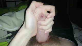 Trans shecock pre cum