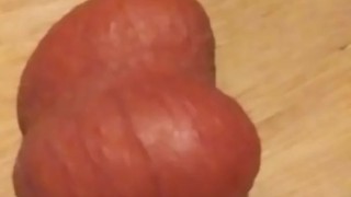 Wife warming up my balls