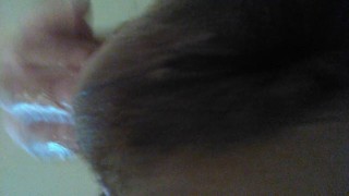 Lubing Up My Pucker, Just Before My Camera Ends