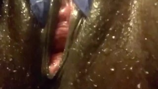 Ebony Pissing Orgasm 