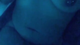 Sexy Nipples Pierced, Smoking, and Rubbing Clit 
