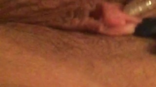Rubbing my pretty little pussy