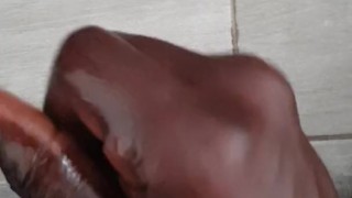 Masturbating 