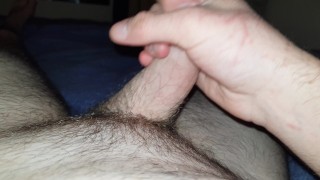  plays with himself & busts a nut