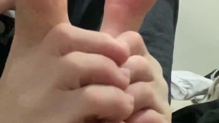 My smelly soles. Close up