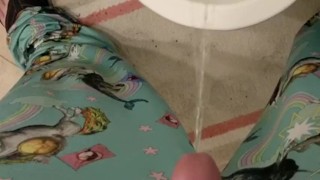 Casual morning pee