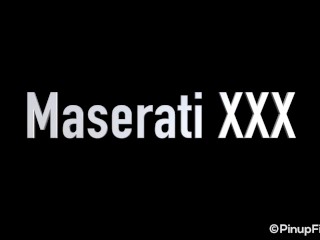 Big hooters Maserati XXX is red hot and juicy this holiday