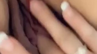 Fingering my pussy at work
