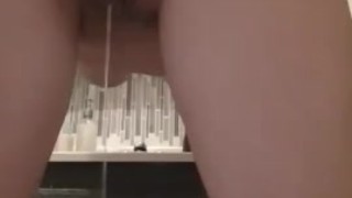 Doggystyle pee from my juicy pussy