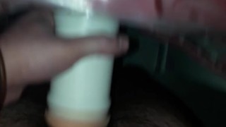 Fleshlight fuck POV cumshot