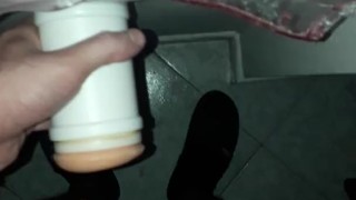 Fleshlight fuck POV cumshot