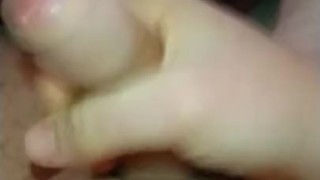 Быстрая дрочка перед школой