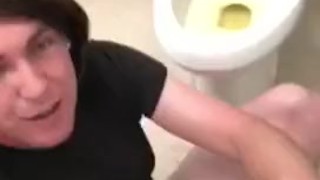 Gas station crossdressing slut 