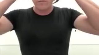 Gas station crossdressing slut 