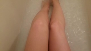Bathtub tease