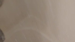 Cleaning my cock