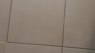 Cumming on  floor