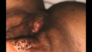 Close Up Wet Hot Pussy Play Before Daddy Gets Home