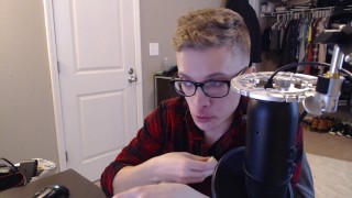 Stepbro eats stepgranny-smith apples after a fresh cut from his stepsis