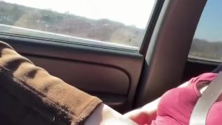 Playing for trucker