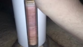 Cumming inside of my Fleshlight 