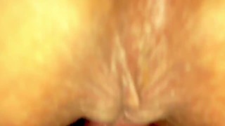 PAWG creams on cock doggyystyle and takes a huge load in her pussy